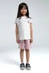 4-15 Yaş Lisanslı Us Polo ASSN Kız Çocuk Takım-Leylak