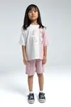 4-15 Yaş Lisanslı Us Polo ASSN Kız Çocuk Takım-Pembe