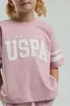 4-15 Yaş Lisanslı Us Polo ASSN Kız Çocuk Takım-Leylak