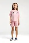 4-15 Yaş Lisanslı Us Polo ASSN Kız Çocuk Takım-Pembe
