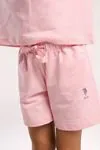 4-15 Yaş Lisanslı Us Polo ASSN Kız Çocuk Takım-Pembe