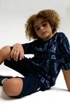4-15 Yaş Lisanslı Us Polo ASSN Erkek  Çocuk Takım-Lacivert