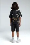 2-15 Yaş Miami Cool Line Erkek Çocuk Takım-Antrasit