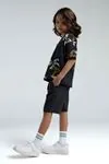 2-15 Yaş Miami Cool Line Erkek Çocuk Takım-Antrasit