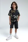 2-15 Yaş Miami Cool Line Erkek Çocuk Takım-Antrasit