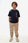 4-8 Yaş Auntmn Cool Flow Erkek Çocuk Takım-Lacivert