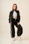 9-15 Yaş Design Berceste Sport Kız Çocuk Takım-Siyah