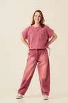 9-15 Yaş Colors Bordeux  Paris  Kız Çocuk Takım-Bordo