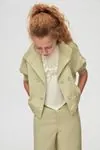 10-16 Yaş Double Fresh Modda Kız Çocuk 3'Lü Takım-Yeşil