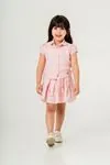 2-9 Yaş Leo Park Design Kız Çocuk Takım-Pembe