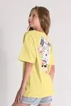 9-14 Yaş Tokyo Style Kız Çocuk T-Shırt-Sarı
