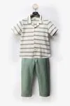 2-10 Yaş Cool Line Paris Erkek Çocuk Takım-Yeşil