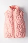 1-5 Yaş Rabbit Dolgulu Kız Çocuk Şişme Yelek-Pembe