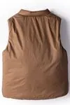 1-10 Yaş Goelo Modern Dolgulu Şişme Yelek-Mocca