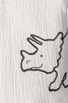 6-18 Aylık Dino Happy Animal Erkek Bebek Takım-Antrasit