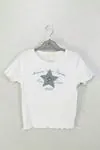 9-14 Yaş Mussness Magic Kız Çocuk T-Shirt-Beyaz