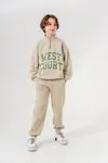9-12 Yaş West Ready Erkek Çocuk Eşofman Takım -Modern Yeşil-Yeşil