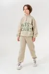 9-12 Yaş West Ready Erkek Çocuk Eşofman Takım -Modern Yeşil-Yeşil