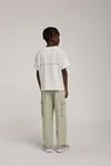 5-14 Yaş Cool Design Erkek Çocuk Takım-Ekru