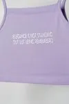 4-8 Yaş Elagance Basic Kız Çocuk Crop-Lila