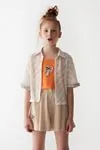 8-14 Yaş Miami Lavin Kız Çocuk T-Shirt-Oranj