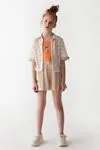 8-14 Yaş Miami Lavin Kız Çocuk T-Shirt-Oranj