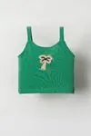 8-14 Yaş Miami Lavin Kız Çocuk T-Shirt-Yeşil