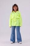 4-16 Yaş Dream Alice Su İtici Kız Çocuk Yağmurluk & Rüzgarlık-Sarı