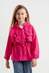4-16 Yaş Dream Alice Su İtici Kız Çocuk Yağmurluk & Rüzgarlık-Fuşya