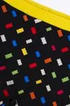 3-8 Yaş Lisanslı Haribo Erkek Çocuk Mayo-Siyah