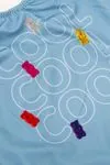 3-12 Yaş Lisanslı Haribo Kız Çocuk Mayo-Mavi