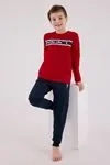 4-15 Yaş Lisanslı Us Polo Assn Erkek Çocuk Takım-Kırmızı