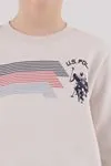 4-15 Yaş Lisanslı Us Polo Assn Erkek Çocuk Takım-Latte