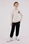 4-15 Yaş Lisanslı Us Polo Assn Erkek Çocuk Takım-Taş
