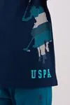 4-15 Yaş Lisanslı Us Polo Assn Erkek Çocuk Takım-Lacivert