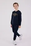 4-15 Yaş Lisanslı Us Polo Assn Erkek Çocuk Takım-Lacivert