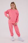 4-15 Yaş Lisanslı Us Polo Assn Kız Çocuk Takım-Pembe