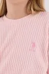 4-15 Yaş Lisanslı Us Polo Assn Kız Çocuk Takım-Pembe