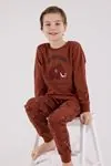 2-8 Yaş Adventure Mammoth Erkek Çocuk Takım-Kiremit