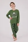 2-8 Yaş Wild Life Erkek Çocuk Takım-Haki