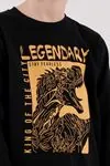 2-8 Yaş Legendary Fearless Erkek Çocuk Takım-Siyah