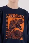 2-8 Yaş Legendary Fearless Erkek Çocuk Takım-Lacivert