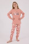 2-8 Yaş Best Lıve Kız Çocuk Takım-Pembe