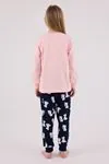 2-8 Yaş Cutest Ofcute Kız Çocuk Takım-Pembe
