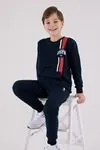 4-15 Yaş Lisanslı Us Polo Assn Erkek Çocuk Takım-Lacivert
