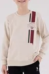 4-15 Yaş Lisanslı Us Polo Assn Erkek Çocuk Takım-Latte