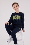 4-15 Yaş Lisanslı Us Polo Assn Erkek Çocuk Takım-Lacivert