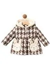 9-24 Ay Petit Luxe Kız Bebek Mont-Latte