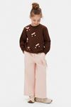 4-8 Yaş Luna Pink Kız Çocuk Takım-Mocca
