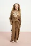 9-15 Yaş Vıntage Perfection Kız Çocuk Takım-Camel